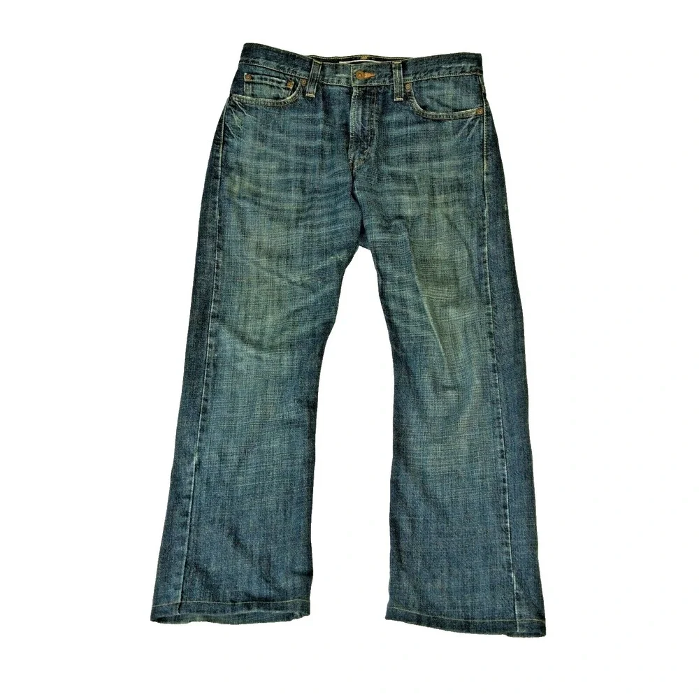Levi's Men's Jeans 514 slim straight 34 x 30 blue Denim Pants